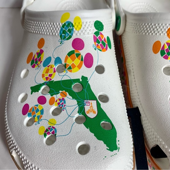 NWT. Crocs Disney 50th Anniversary Vault Collection Balloon Crocs W10/M8 unisex - Picture 5 of 15